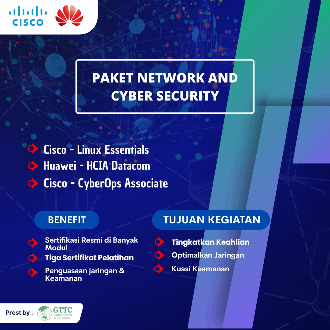 Program Combo Februari (Paket Network and Cyber Security)